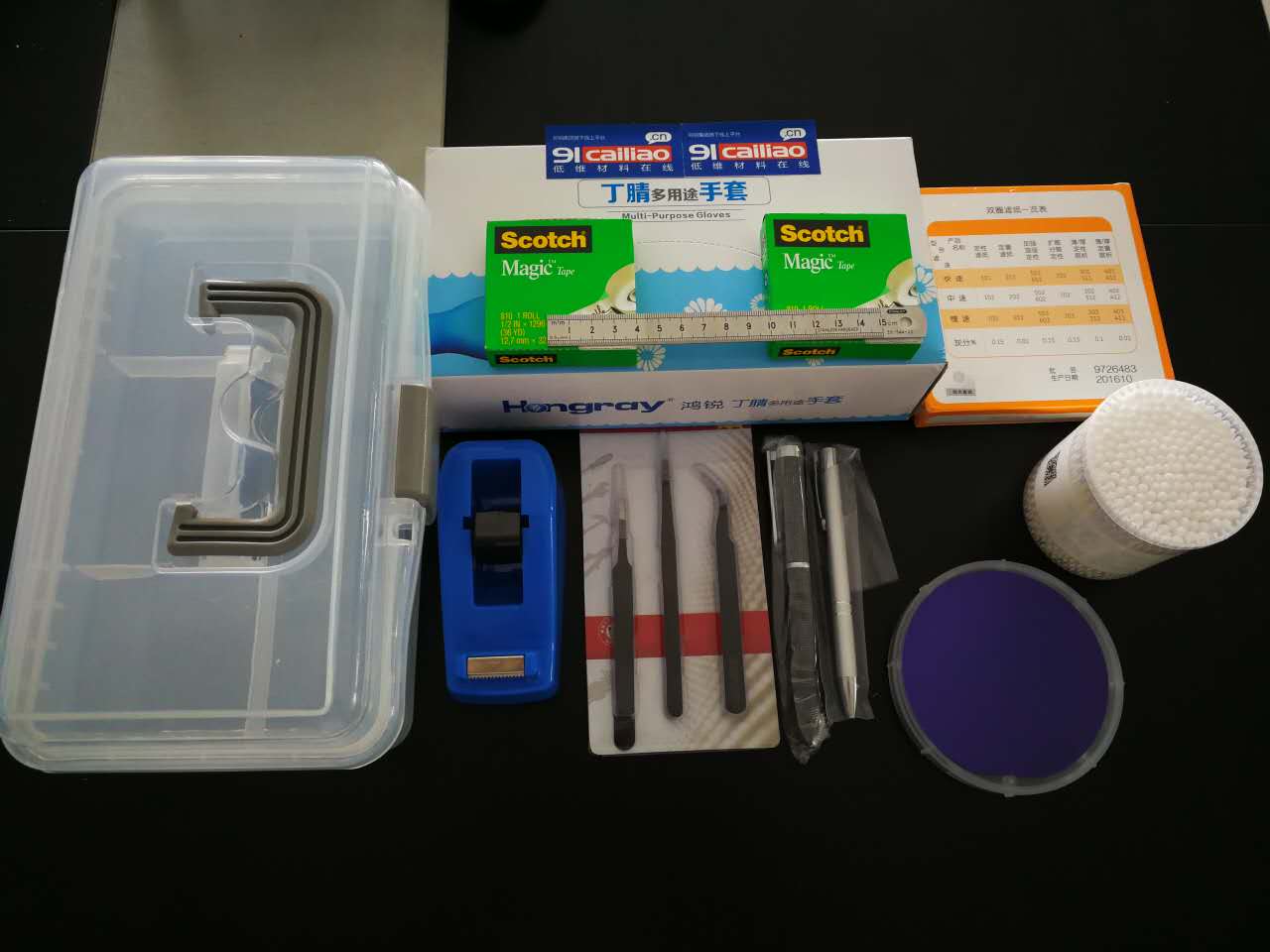 機械剝離工具套裝（標準版）-含國產硅片